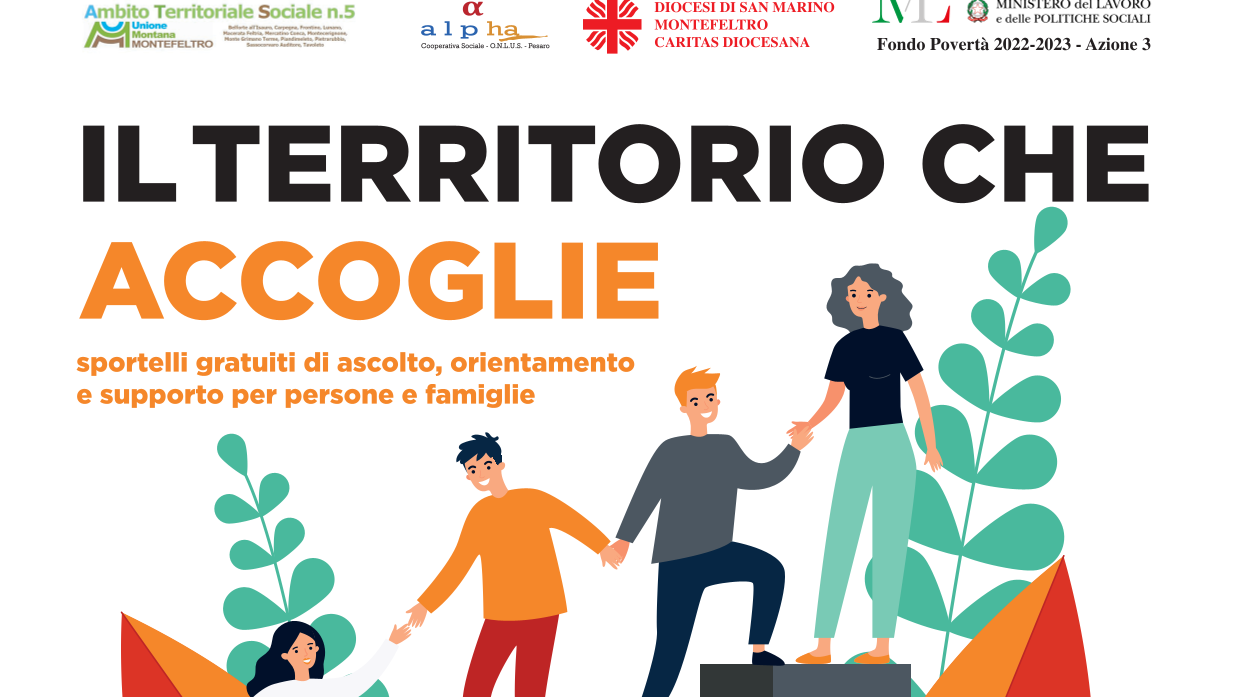Il territorio che accoglie Il territorio che accoglie
