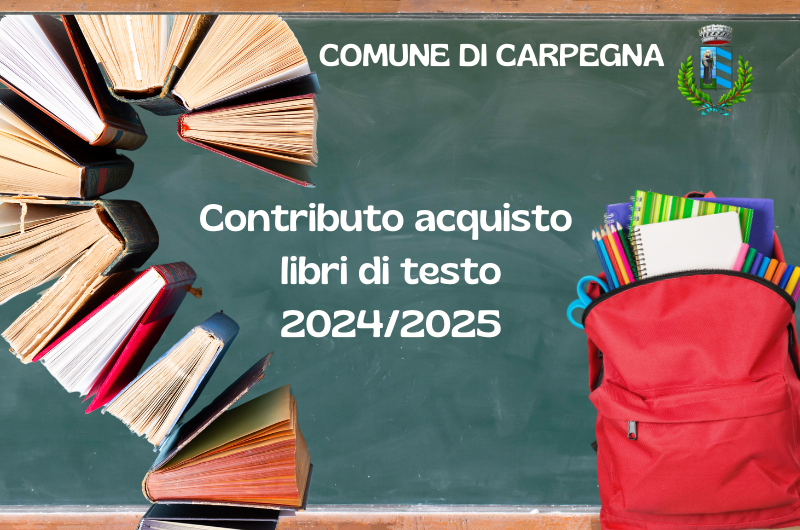 Contributo fornitura libri di testo 2024