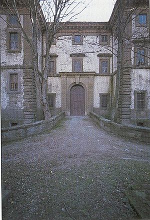 Palazzo Carpegna, ingresso posteriore